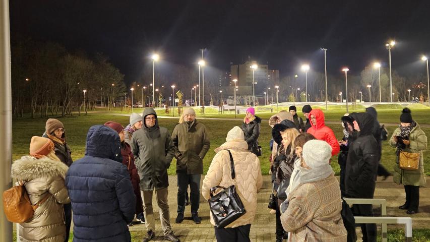 Widok na zrewitalizowany plac