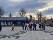 Widok na zrewitalizowany plac